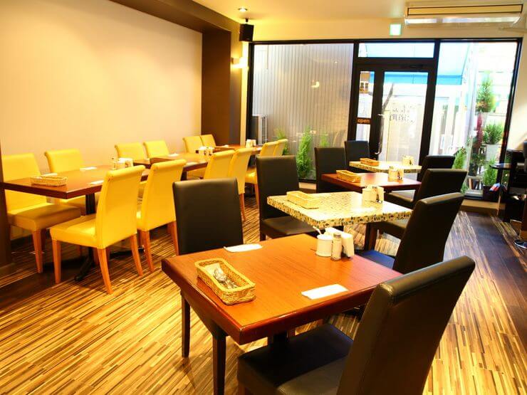 広々とした店内は、40名までのパーティーにも対応可能