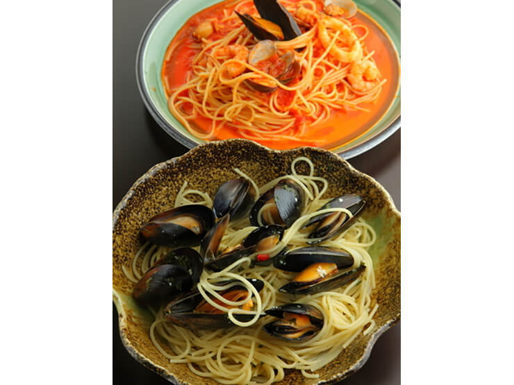 小麦や卵アレルギーの方も安心して美味しさを堪能できる『米粉パスタ』