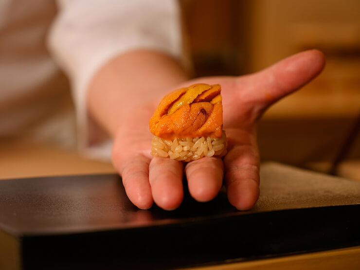 ウニの握り