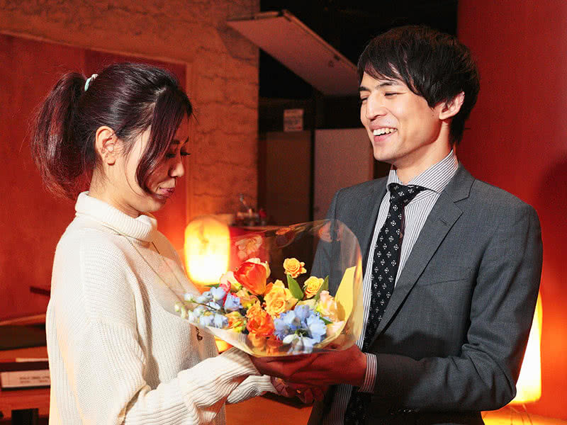 プレゼント・花束贈呈